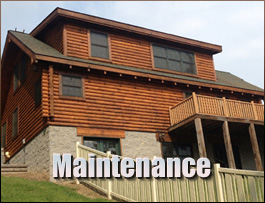  Maiden, North Carolina Log Home Maintenance